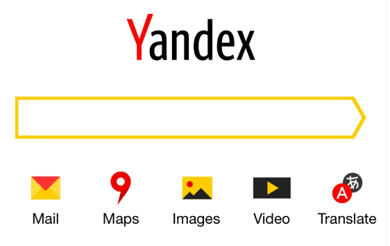 图4-5 Yandex搜索引擎